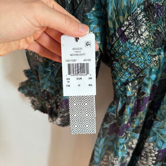 Amoressa by Miraclesuit Rhiannon Tango Floral Mini Beach Coverup Dress - Picture 7 of 10